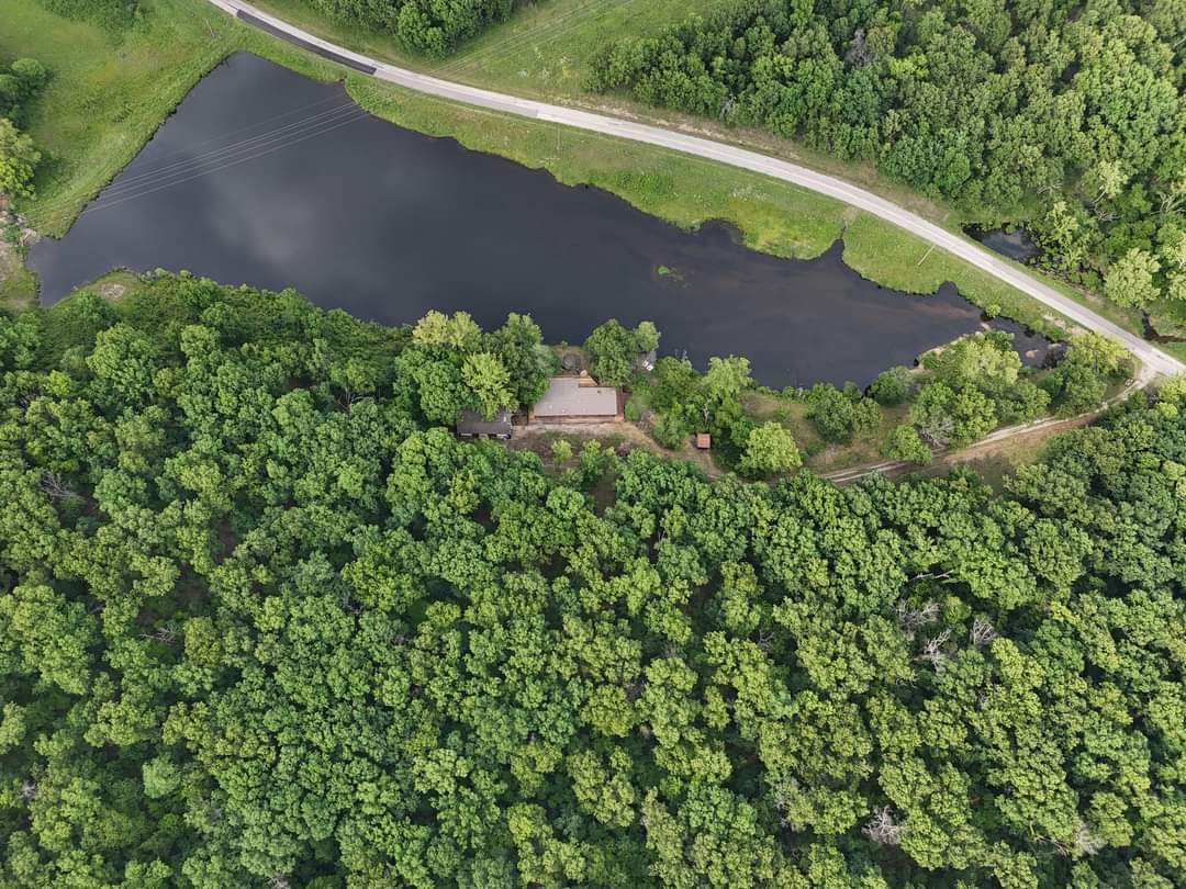 Beautiful lake view at Season's Eden with golden hour lighting